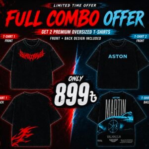 PREMIUM DROP SHOULDER COMBO